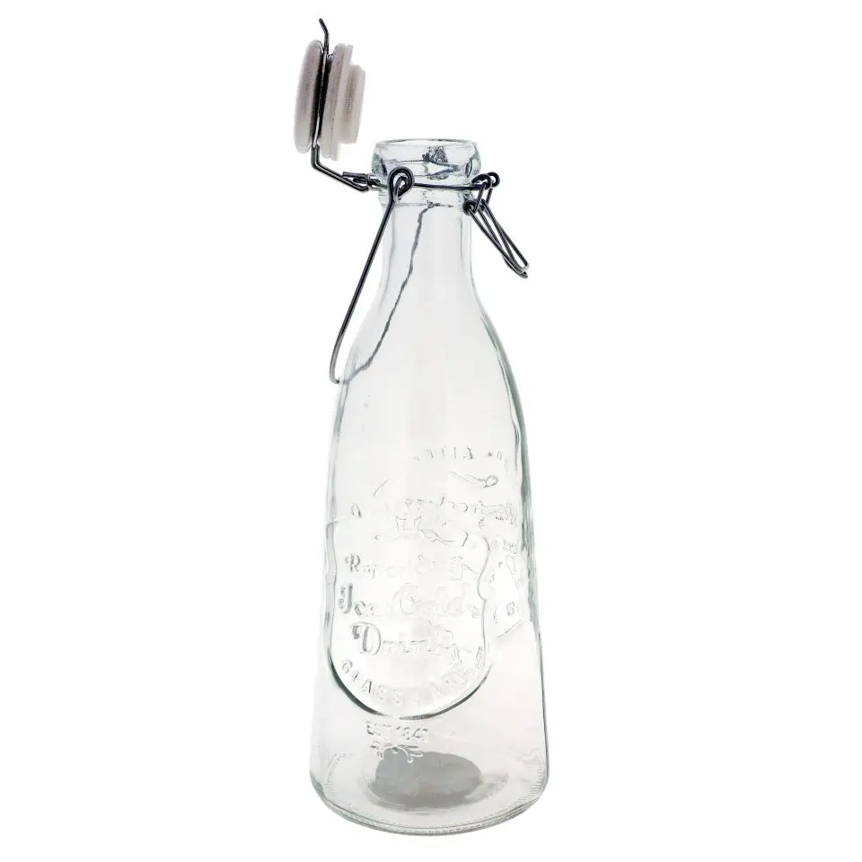 Hermetic Glass Bottle with Lid