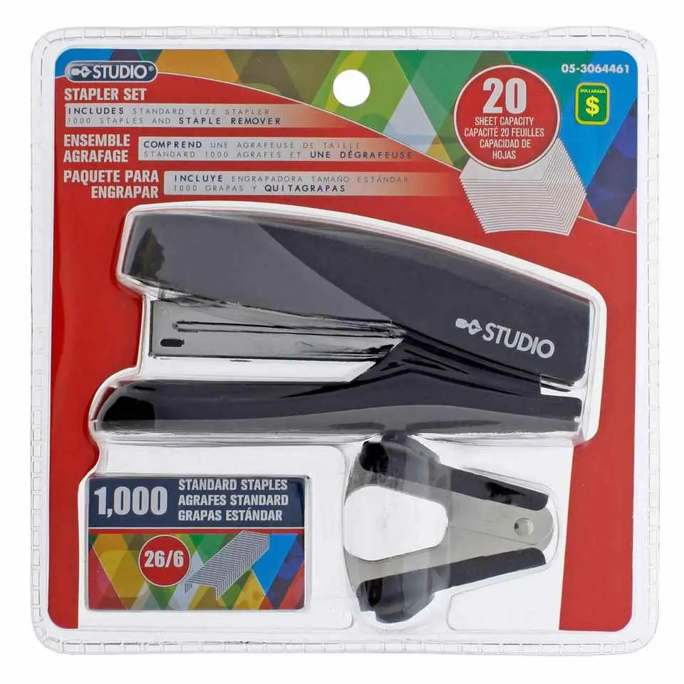 Stapler Set (Assorted Colours)