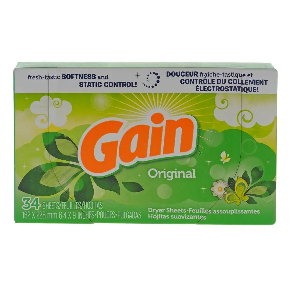 Gain Dryer Sheets Original Scent - 34ct