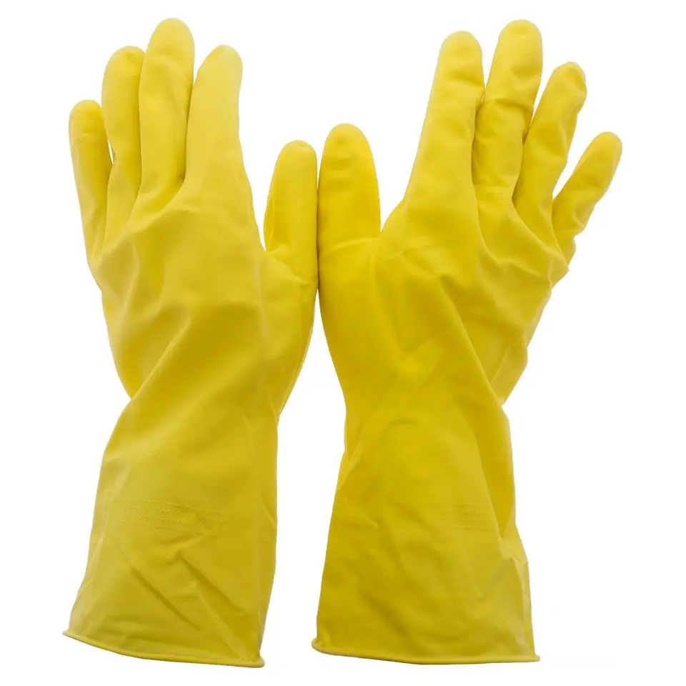 1 Pair Natural Rubber Dish Gloves