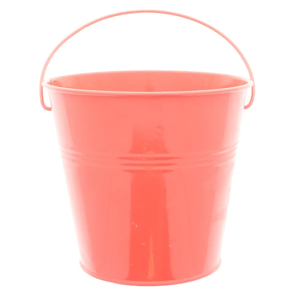 Citronella Candle In Tin Bucket