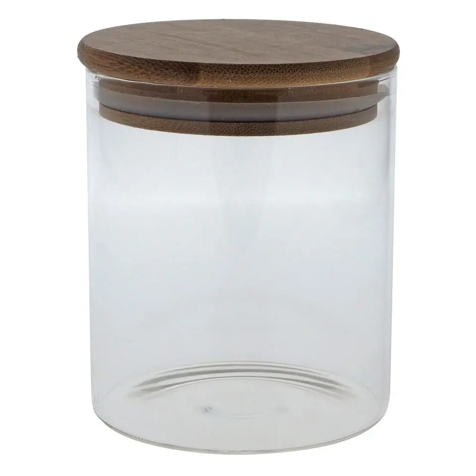 Storage Jar with Bamboo Lid, 440ml