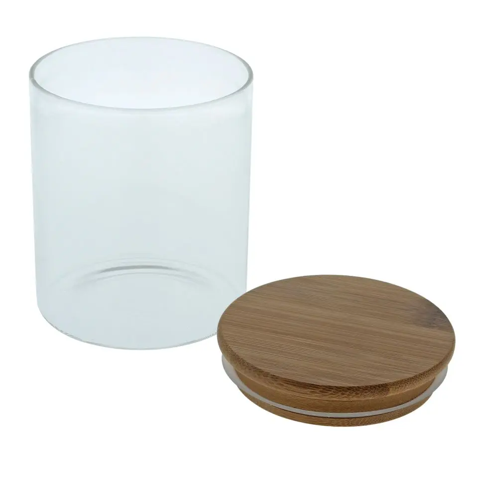 Storage Jar with Bamboo Lid, 440ml