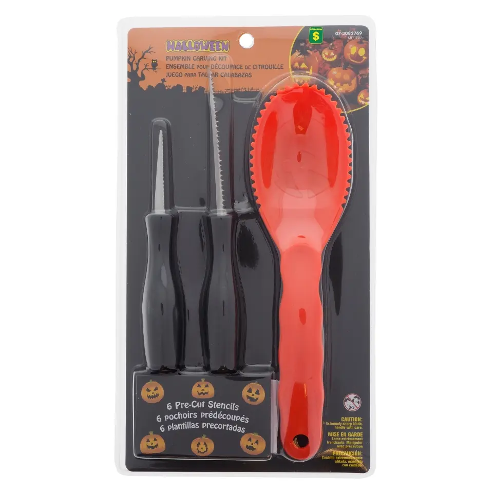 Halloween Pumpkin Carving Kit Deluxe