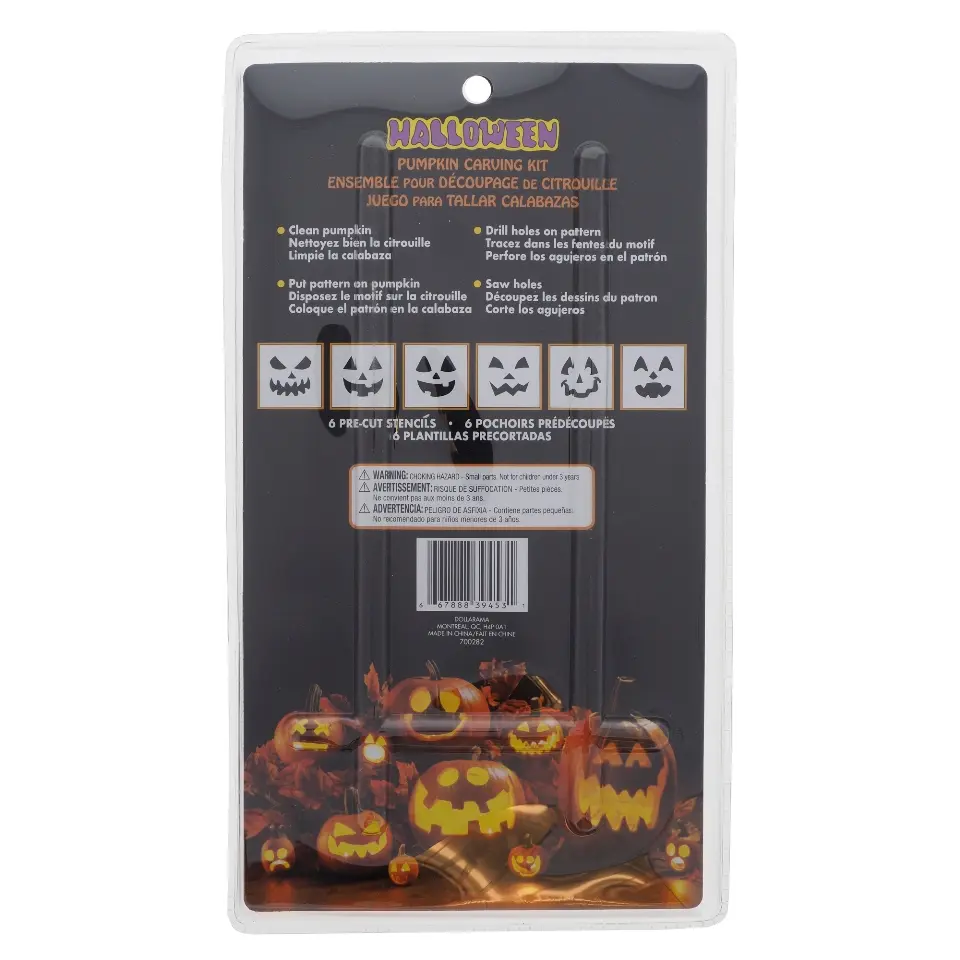 Halloween Pumpkin Carving Kit Deluxe