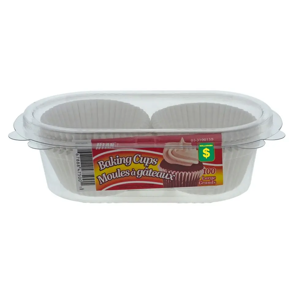 100PK Large Baking Cups