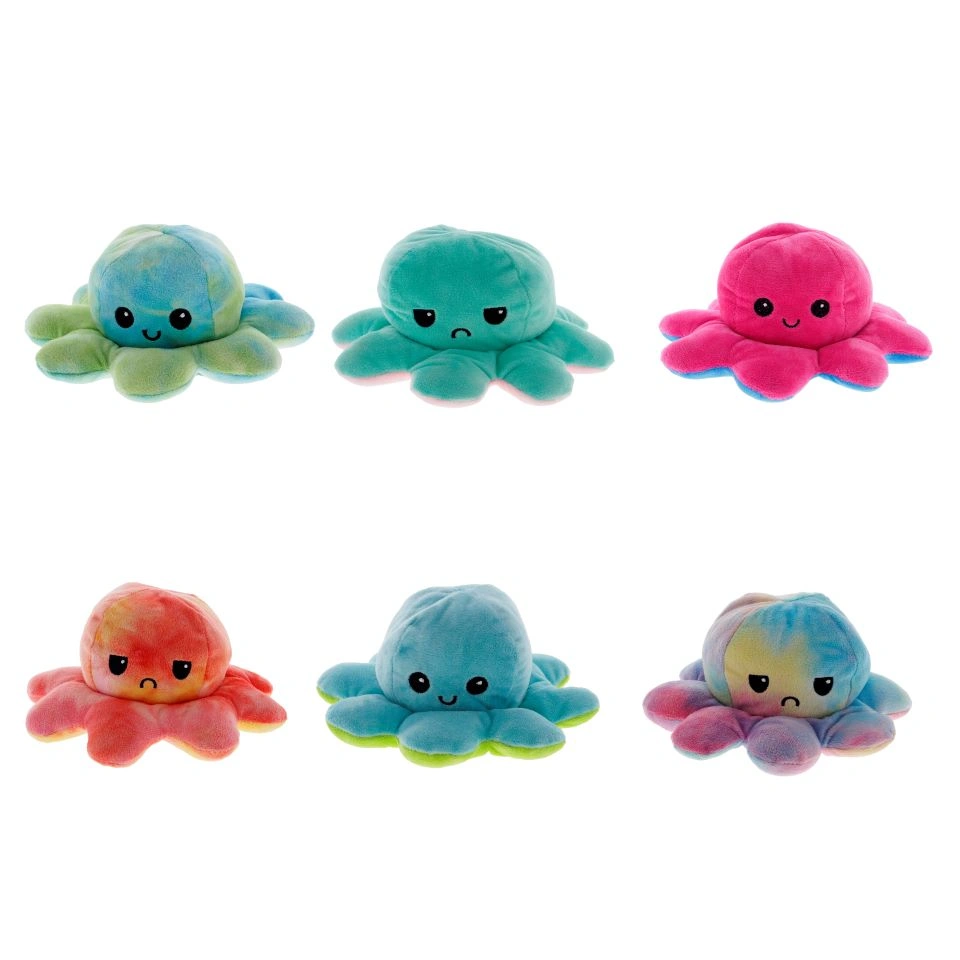 Pieuvre réversible en peluche - Caisse de 12 | Dollarama